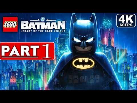 LEGO BATMAN LEGACY OF THE DARK KNIGHT Gameplay Walkthrough Part 1 [4K 60FPS PS5] - No Commentary