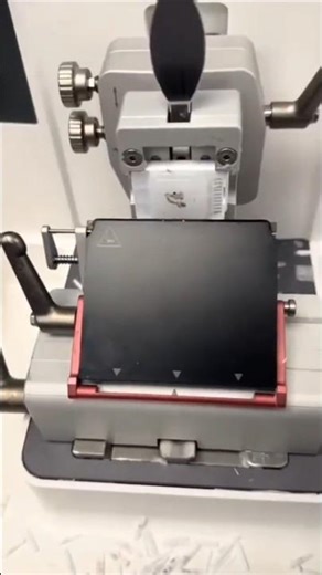 Automated tissue cutting #tissue #histopathology