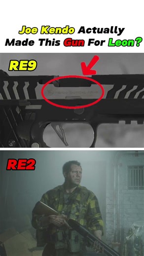 Joe Kendo Actually Made This Gun For Leon? #residentevilrequiem #residentevil9 #residentevil #shorts