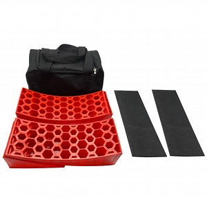 [Hot Item] Camper Leveler RV Leveling Blocks Kit RV Leveling System with Curved Levelers and T Level Included Faster RV Camper Leveling