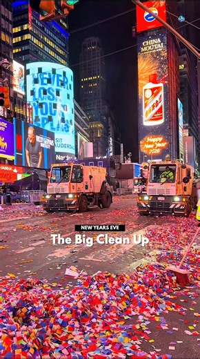 POV: You’re standing in Times Square NYC as 3,000 pounds (1.5 tons!) of confetti rain down on you at midnight. Would you survive the confetti storm? 🎉😄 #TimesSquare #NYE #ConfettiRain #NewYearsEve #NYC