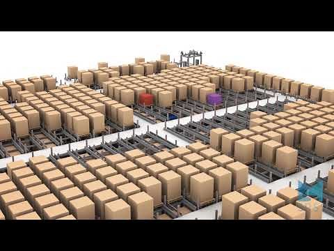 RAFT ASRS Pallet Storage System with Put Wall Intake | SRSI