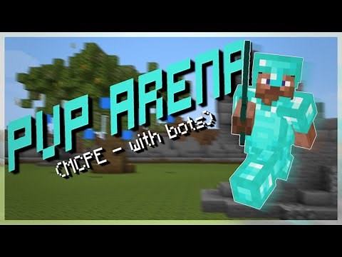 MCPE - PvP Arena ( with bots ) Minecraft