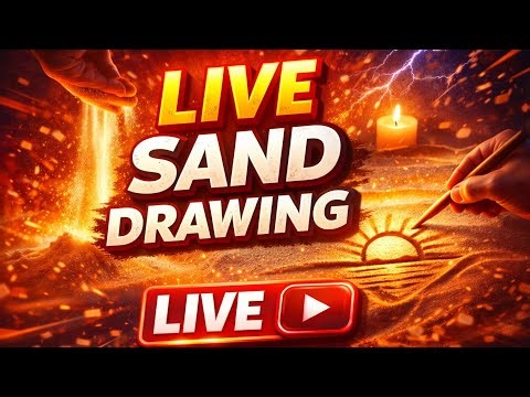 live sand drawing
