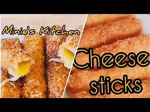 Cheese sticks recipe |easy snack recipe |how to make cheese sticks
