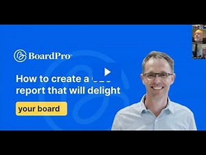 Creating a CEO report that will delight your board