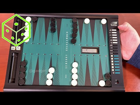 Saitek Sensory Backgammon Computer 🎲 Gadgetify