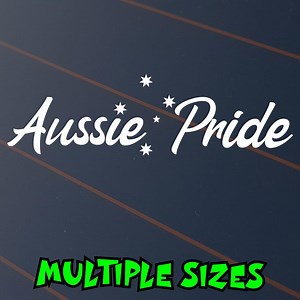 Aussie Pride Sticker Decal Car Window Southern Cross Australia Caravan Vinyl Country Ute - Etsy Australia