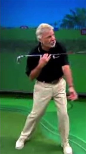 Starting the backswing with left lat and left knee with a 6” move by Ballard