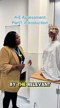 A-E Assessment OSCE: Perfect Introduction Example! #osce #nursingstudent