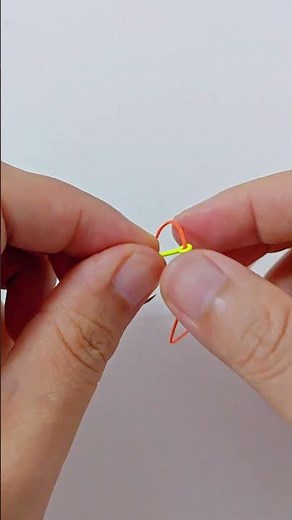 🐟带孔双鱼钩快速绑法🐟Quick binding method with perforated double hook🐟