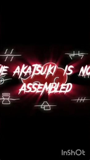 Akatsuki now assembled #akatsuki all members #edit #youtubeshorts