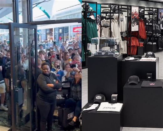Sidemen's new store shuts down entire shopping mall after fans storm in, KSI shares footage