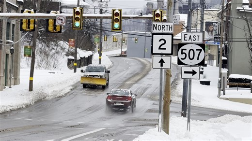 Winter weather cleanup continues in Weirton