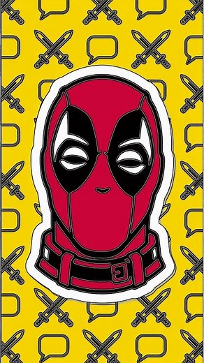 Easy Deadpool Drawing! Step-by-Step for Beginners
