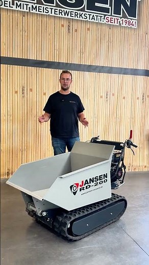 🚜 The JANSEN RD-200 – compact, robust, and versatile.