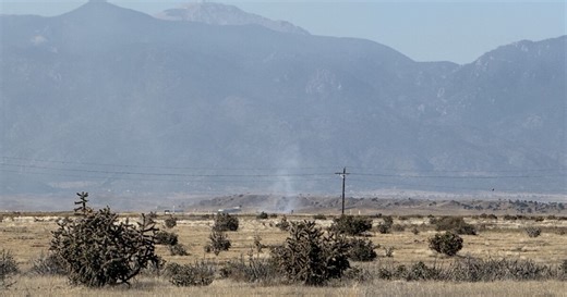 Small fire burning on Fort Carson training area has burned 50 acres