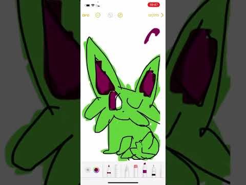 אספיאון שייני מצויר מימני! פוקימון!✨🔮