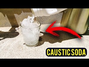 Heating Up Chemistry: Lye's Reaction with Hot Water [Caustic Soda]
