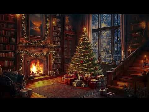 Restless Thoughts Before Bedtime | Quiet Piano and Falling Snow for Peaceful Sleep
