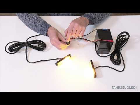 LED Blitzer anschließen