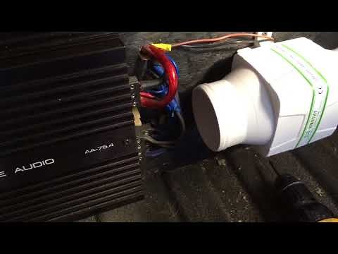 HOW TO KEEP CAR AUDIO AMPS COOL/ reduce heat/ installing cooling fans