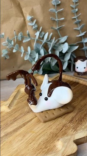 S’mores elephant | Foam clay art #crafts #handmadegifts