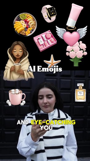 Tatia Rukhaia | Create your own emojis with AI 😍✨ Turn your ideas into cute, funny, or aesthetic emojis in seconds 🎨📱 Just type what you want and let the... | Instagram