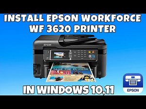 How To Download & Install Epson WorkForce WF 3620 Printer Driver in Windows 10/11