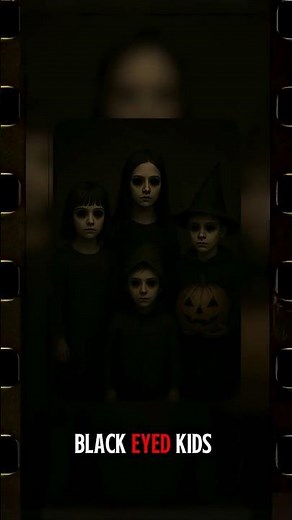 Watch out for the Black Eyed Kids this Halloween...