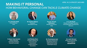 Making it Personal: How Behavioral Change Can Tackle Climate Change