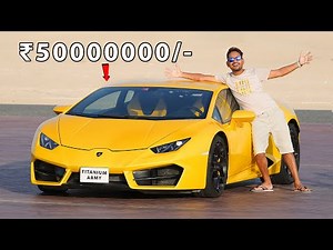 Driving Our Lamborghini - Worth ₹5 Crore | Super Car