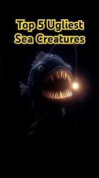 Top 5 Ugliest Sea Creatures in the Ocean | Deep Sea Monsters Revealed #facts #deepsea #fish