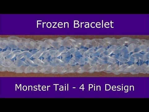 Monster Tail® Frozen Bracelet by Rainbow Loom