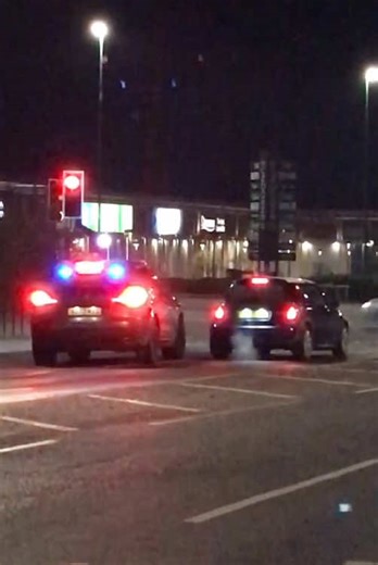 This unmarked car had everyone on strings 🤣 #police #pullover #mini #mishaps #fyp