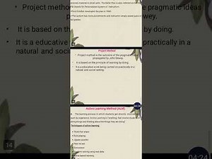 Unit IV Methods of Teaching