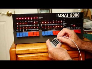 #10 IMSAI 8080 testing serial port