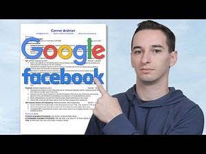 This Resume Got Me Into Google & Facebook | Software Engineering Resume Progression