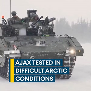 69K views · 701 reactions | There is snow holding back the Ajax! ❄️ Watch the armoured fighting vehicle get put to the test in the freezing conditions of the Arctic 略 | Forces News | Facebook