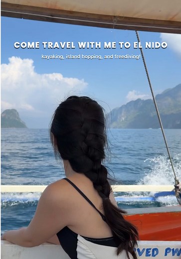 El Nido vlog part 2, kayaking freediving timeeee! :) Using @Amaterasun ‘s physical sunscreen, as usual.. #SPFSpecialist