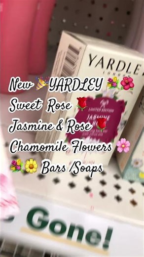 NEW!! 🔥Yardley soap’s Dollar tree