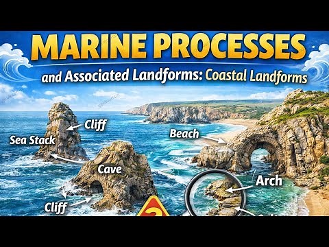 Marine Processes and Associated Landforms:Coastal Landform