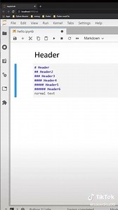 بايثون | كيف نكتب عناوين بالجوبيتر jupyter