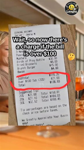 Service charge feels like a hidden tax on top of a meal — I’d rather see higher menu prices than surprise fees at checkout. A 20% auto fee just because the bill hits $100 screams nickel-and-dime, especially when most people already tip based on service quality. I always thought service charges were for big groups, not a random spending threshold. If you’re going to force it, at least make it clear before we order so it doesn’t feel like a bait-and-switch. No way I’m tipping extra on top of a man