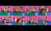 Mix of 8 videos from youtube : All The Simpsons Season 11 Openings and Couch Gags Played at Once