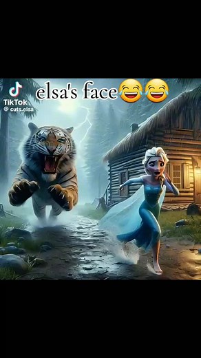 Lion avec 6 pattes : un moment hilarant d'Elsa