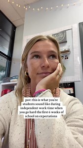 I’m actually being sooo serious - they do SO well with working independently (and in general) but we worked so hard on this the first two months of school!!! This class amazes me 🥺❤️🫶🏼 #teacher #teacherlife #classroommanagement #teachertips #teachers #education #school #students #studentbehavior | Life with Little Learners