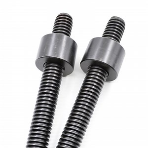 [Hot Item] Grade 8.8 Trapezoidal Thread Hanger Studs Threaded Rod with Manual Nuts Screw
