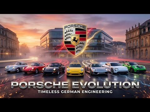 🚗 Porsche Evolution | Speed, Design & Technology