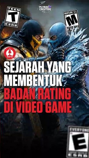 Sejarah awal terciptanya ESRB #mortalkombat #esrb #gameratings #triviagames